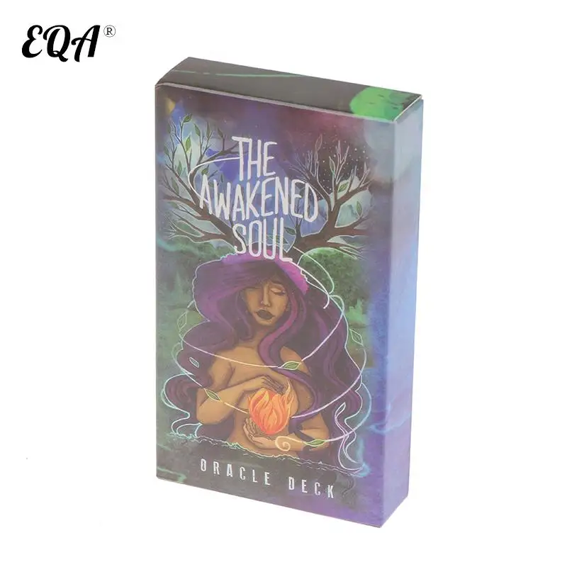 

Высококачественные настольные игры с пробуждённой душой и карточками с принтом «орк» для судьбы, гадания, вечеринки, карточные игры, подаро...