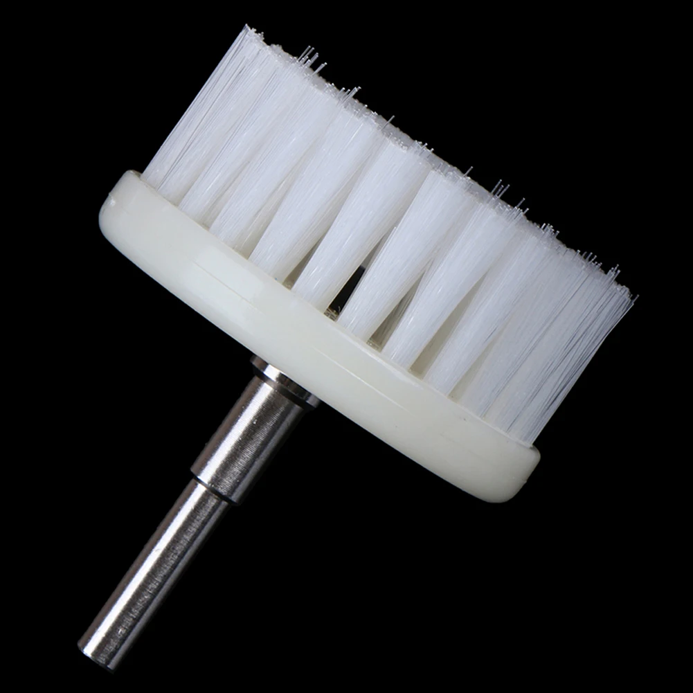 

Soft Drill Powered Brush Effective For Cleaning Solution White Soft Drill Powered Brush Head for Car Carpet Sofa Fabric