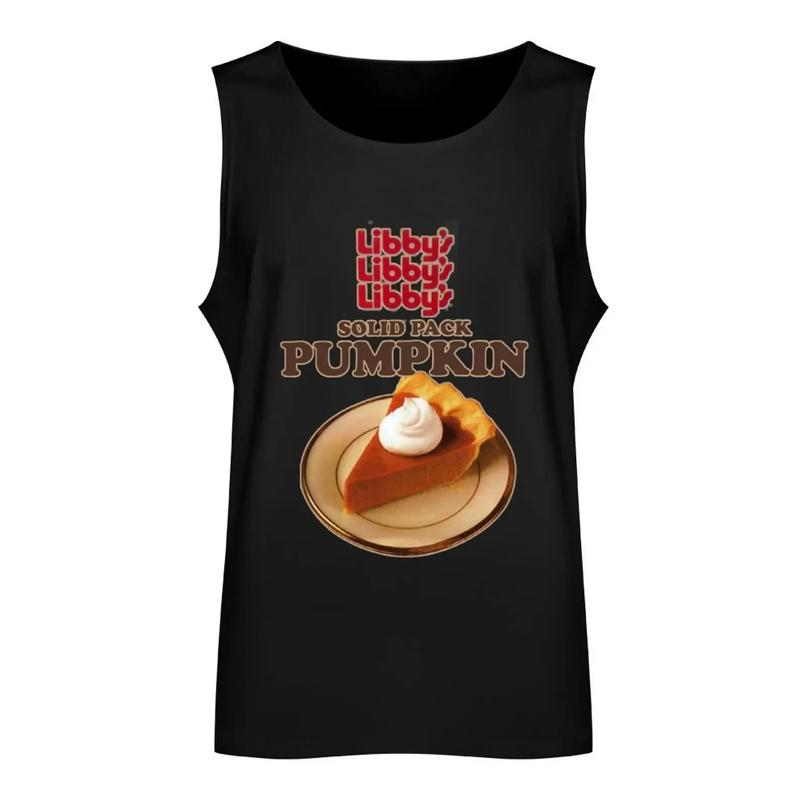 Libby's Solid Pack Pumpkin Tank Top Мужские спортивные рубашки без рукавов