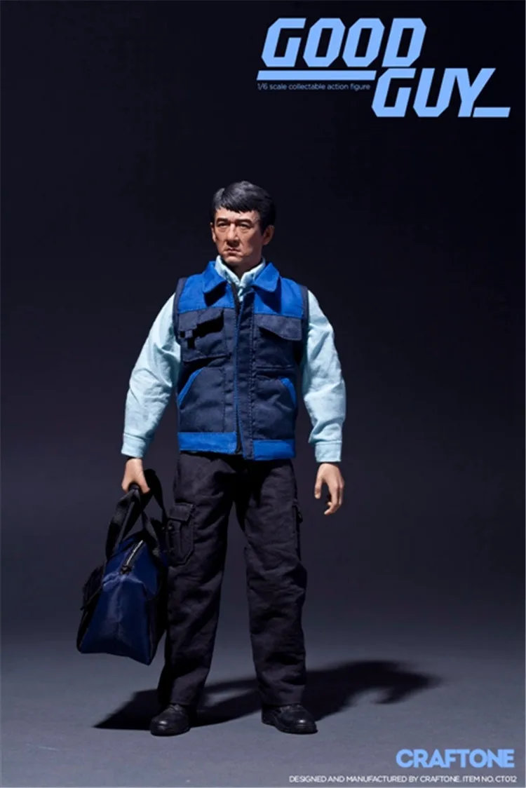 CRAFTONE NO.013 1/6, мужская модель Джеки в стиле милитари на пенсию, полный комплект, 12 дюймов, экшн-фигурка солдата, искусственная коллекция