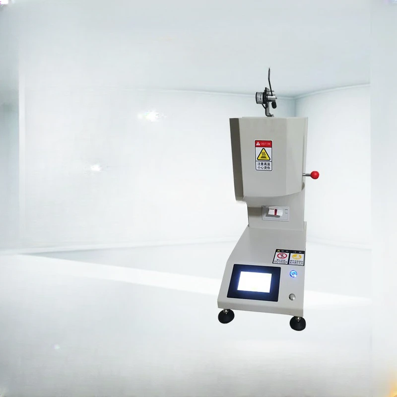 

Melt flow rate instrument for melt blown materials, melt finger instrument, PE detection, plastic particle testing, melt index