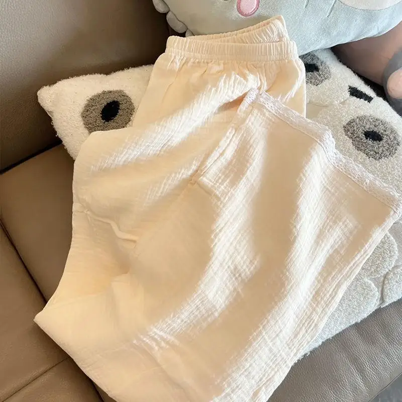 Домашняя одежда больших размеров с вышивкой M-5XL корейская версия пижамы женская