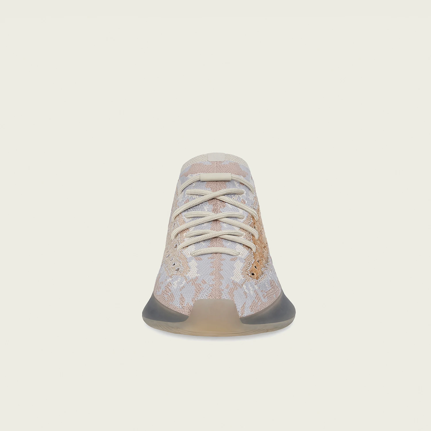 Фото Оригинальные новые кроссовки Adidas YEEZY Boost 380 серо-сине-розовые, модель FZ1269, от Канье. №3