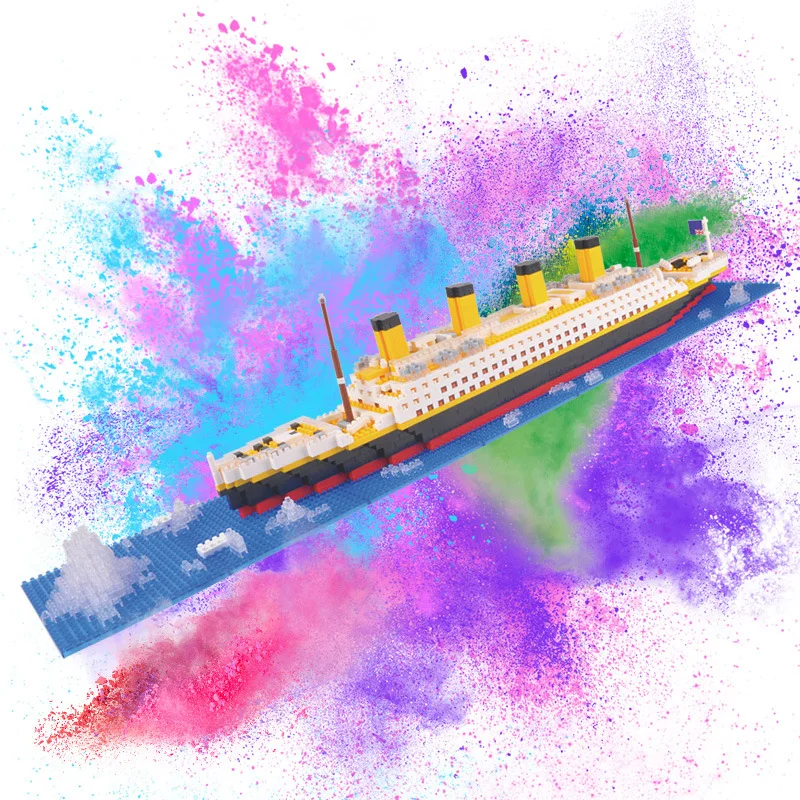 Креативный RMS Титаник Королевский круизный лайнер лодка разрыв вдвое модель