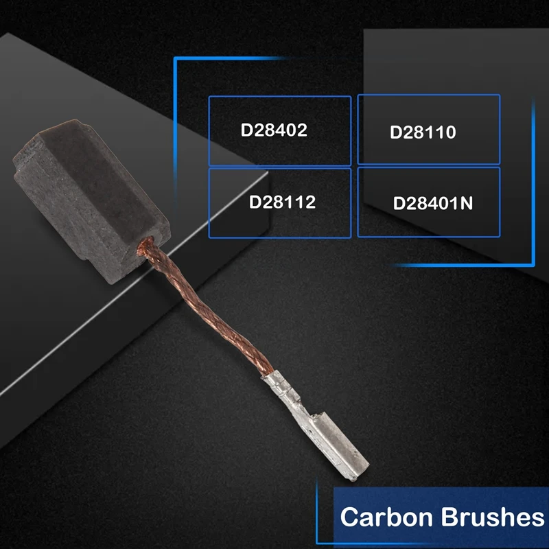 В комплект входит (10 шт.) 650916 -01 угольные щетки подходят для угольных щеток Dewalt D28402