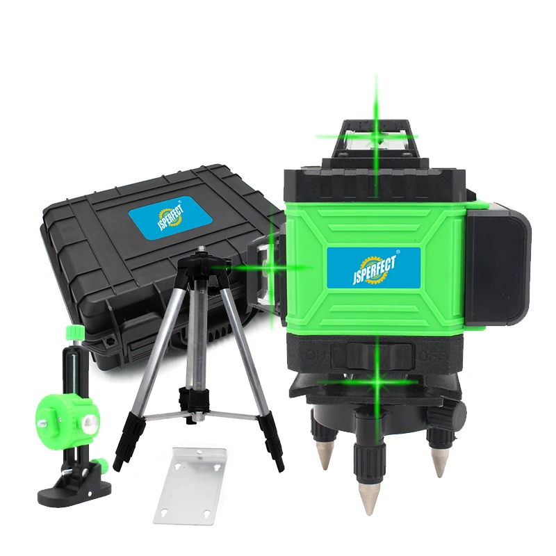 

Best 360 green laser 16 lines laser level with tripod