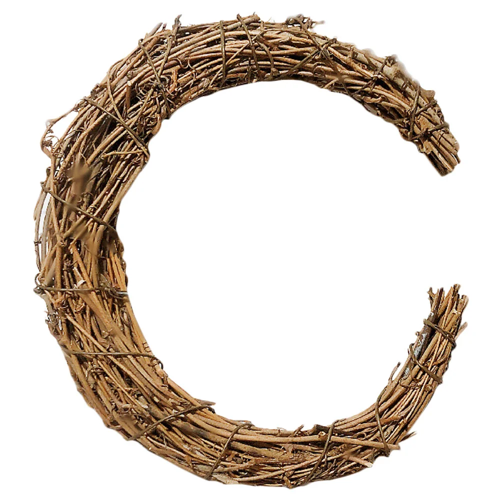 

Smilax Rattan Wreath Ring Nativity Decor Natural Vine Accessories Christmas Twig Wreaths Wicker Welcome Moon Grapevine