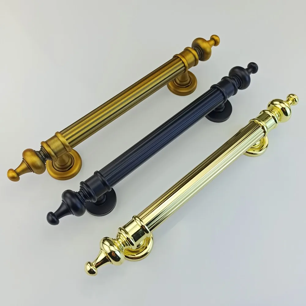 Бронзовые дверные ручки 345 мм