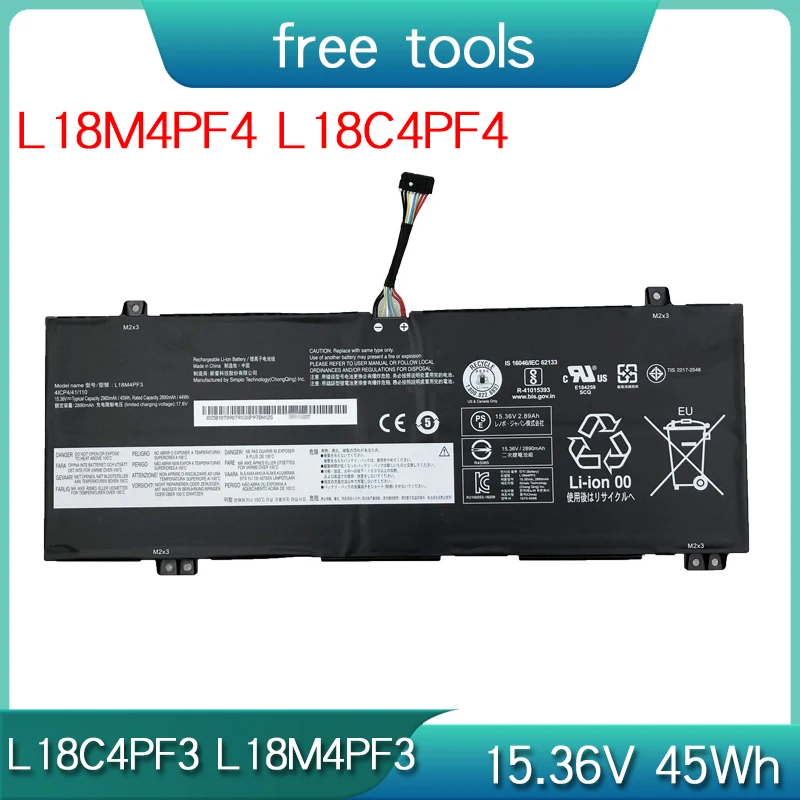 Новый аккумулятор L18M4PF4 L18M4PF3 L18C4PF3 L18C4PF4 для Lenovo IdeaPad Flex-14API S540 C340-14API 14IWL 14IML