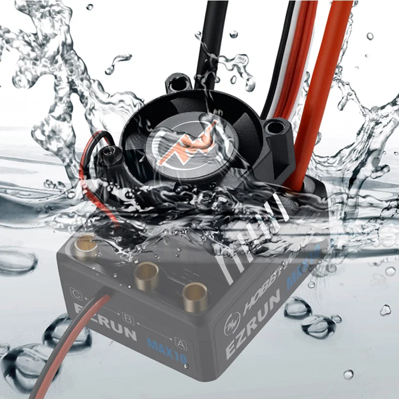 Водонепроницаемый бесщеточный ESC Hobbywing EZRUN MAX10 60A с двигателем 3652 G2 KV5400/4000/3300 для