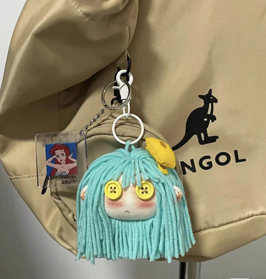 Допамин подвеска мультяшный подарок вязаная забавная и страшная пуговица