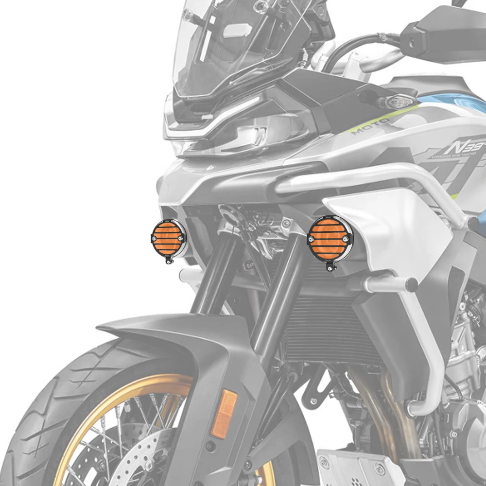 

CNC For CFMOTO CF MOTO 800MT 800 MT MT800 2021 2022 2023 Motorcycle Fog light Protector Guards Foglight Lamp Cover Protector