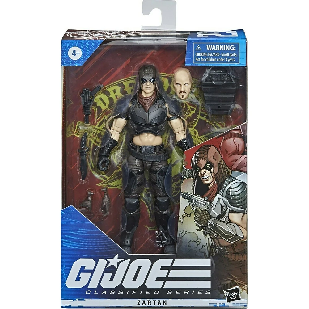 

[In-Stock] Hasbro G.I. Joe Classified Series Zartan Original New Action Movie Figure Collectible Model Toy Gifts F0967