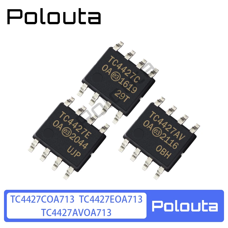 

9 Pcs TC4427COA713 TC4427EOA TC4427AVOA Polouta Gate Driver Arduino Nano Integrated Circuits Diy Electronic Kit Free Shipping