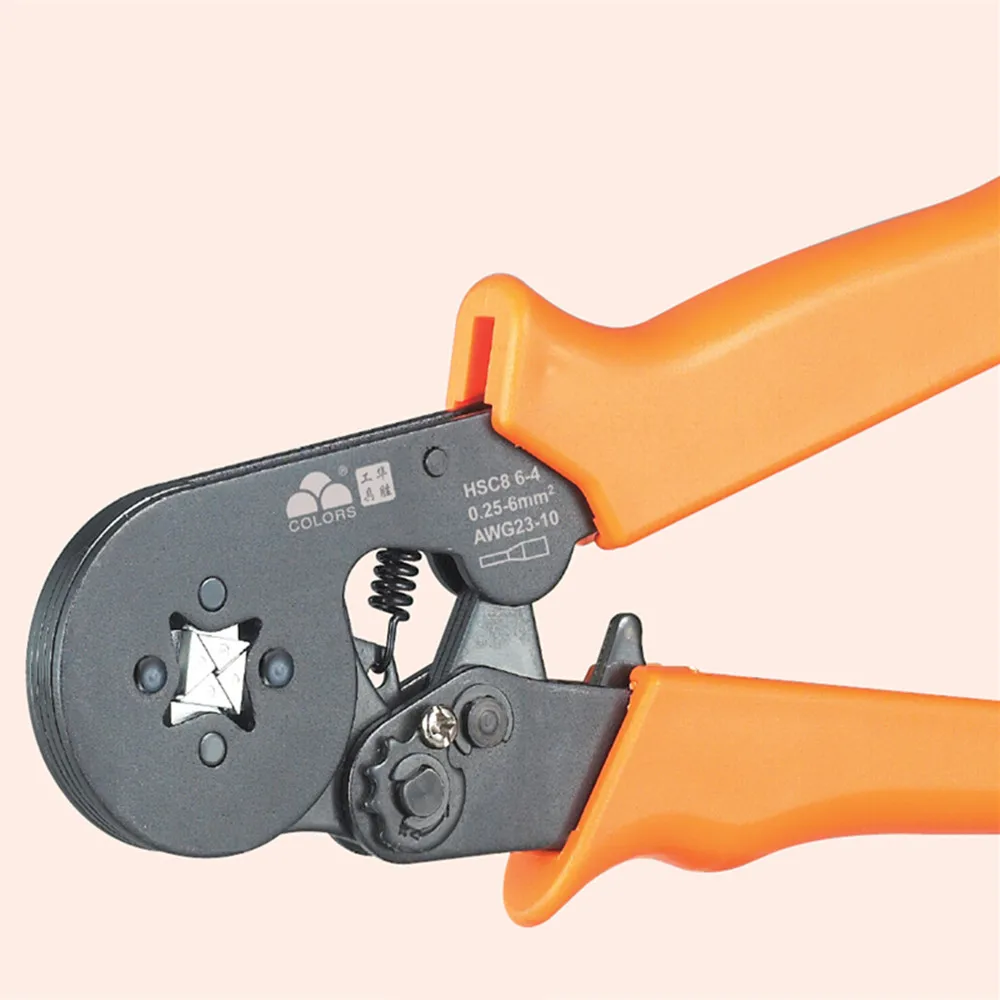 HSC8 6-4 6-6 16-4 6-4B 6-4A 6-6A 6-6B Мини-саморегулируемые обжимные клещи Обжимные с клеммой