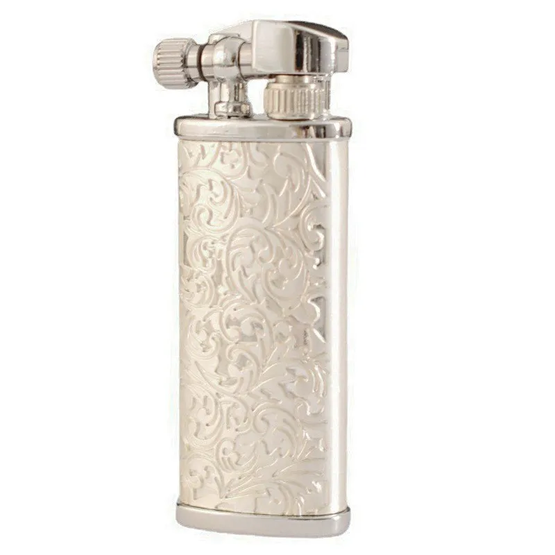 Винтажная керосиновая зажигалка с шлифовальным круглым кольцом