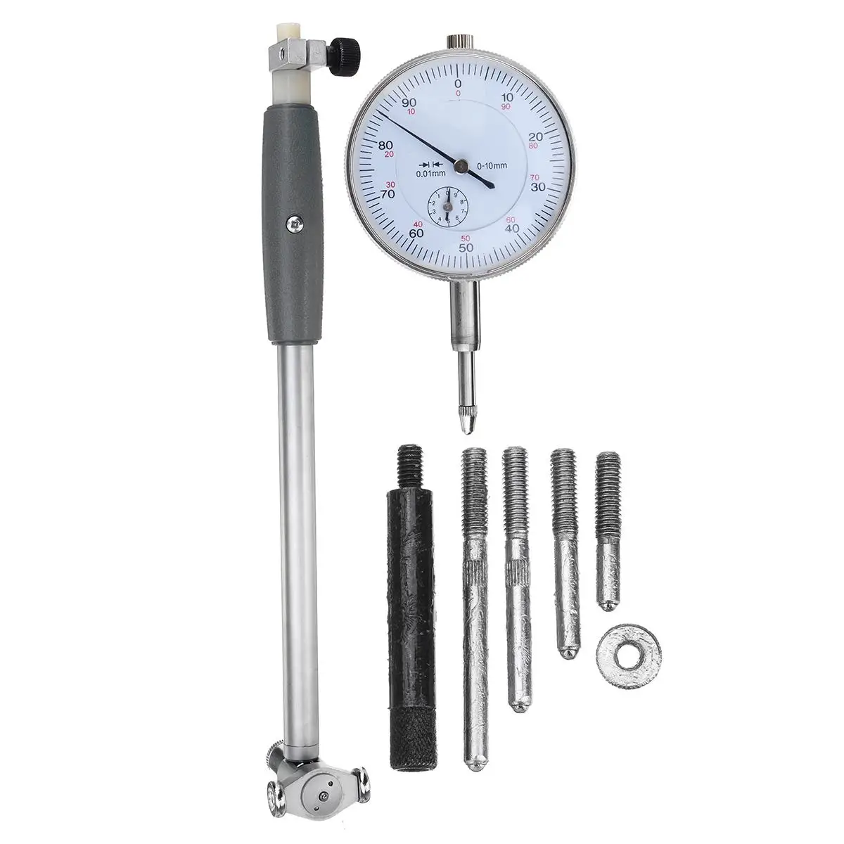 

50-160mm/0.01mm Dial Bore Gauge Internal Comparator Alexometer Cylinders Clock Dial Indicator Precision Comparator Measuring