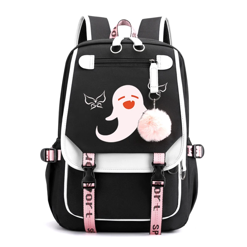 

Mochila Genshin Impact Backpack for Teenagers Kids GIRLS Student School USB Bags Laptop Shoulder Bags Travel Kawaii Backpack