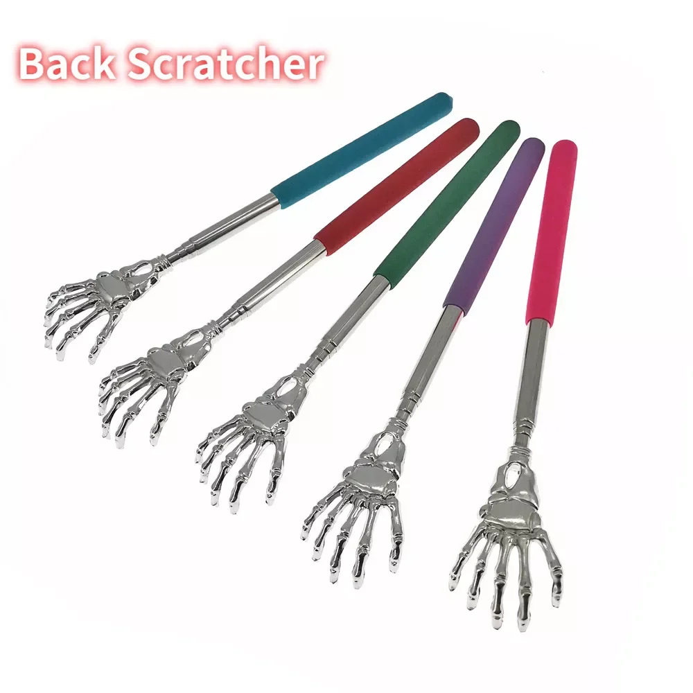 

1pc 2020 New Portable Random Color Convenient Claw Telescopic Back Scratcher For Massage