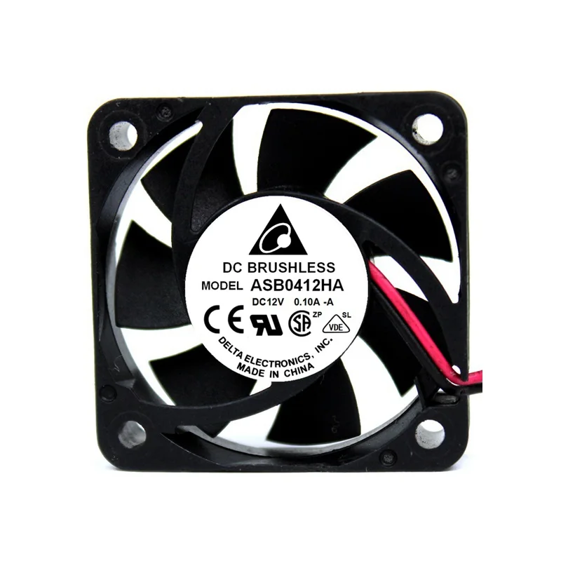 Новый оригинальный 4cm 4010 ASB0412HA 12V 0.10A северный и южный мост большой объем ветра, бесшумный маленький вентилятор