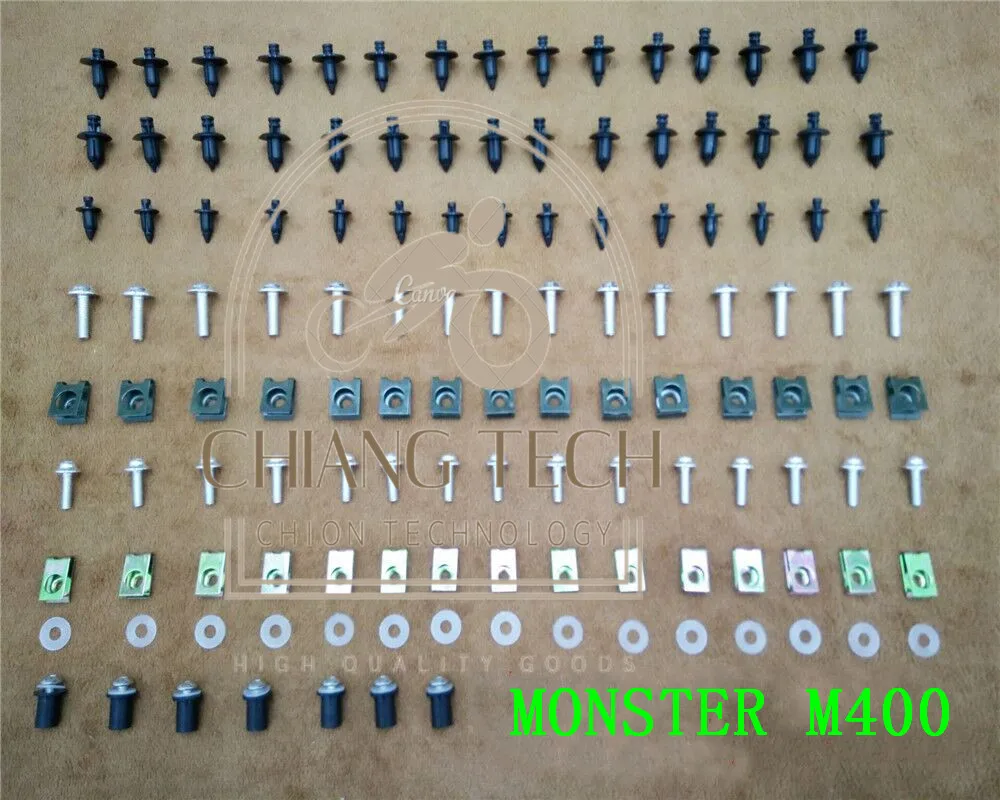 

Комплект обтекателей болты для кузова винты для DUCATI MONSTER M400 1999-2003