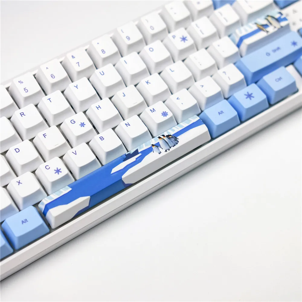 Колпачок Penguin Keycap PBT Сублимационный ключ OEM Высокая личность 96/980 Механическая
