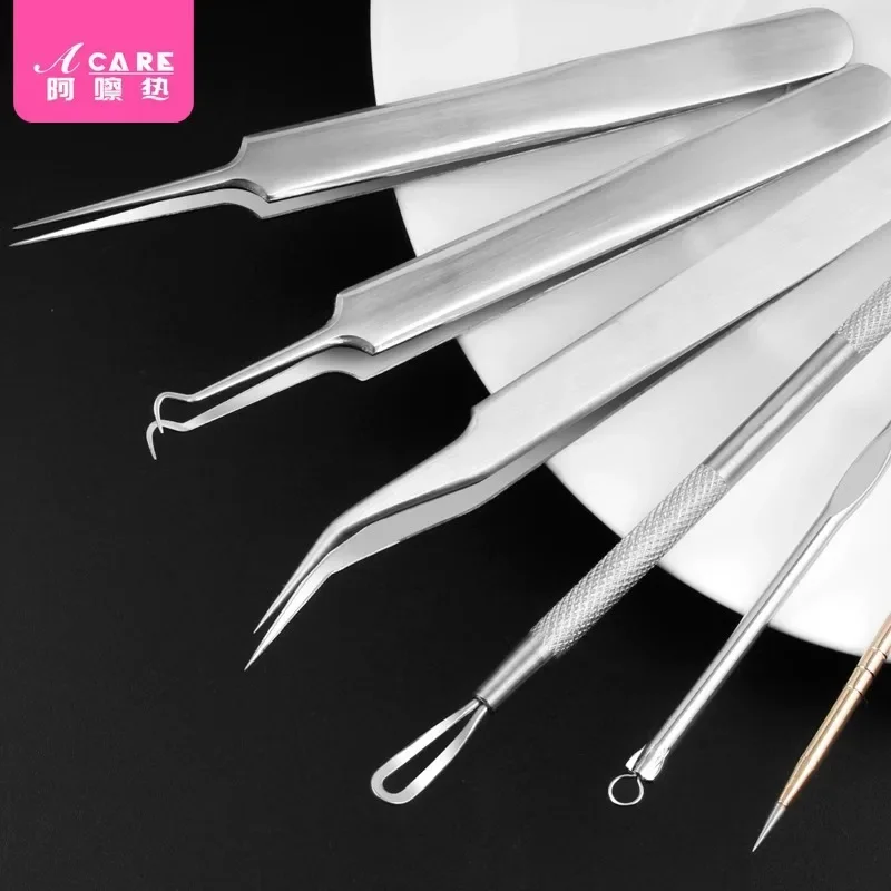 DX01/Слеточный пинцет/A1PQ0-Шпилька для прыщей бытовые портативные иглы от с закрытым