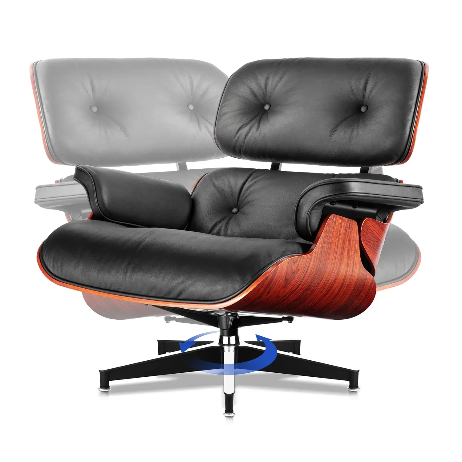 Стулья для гостиной и офиса из натуральной кожи