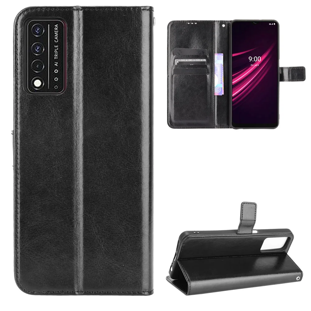 Fashion Wallet PU Leather Case Cover For T-Mobile REVVL V+ 5