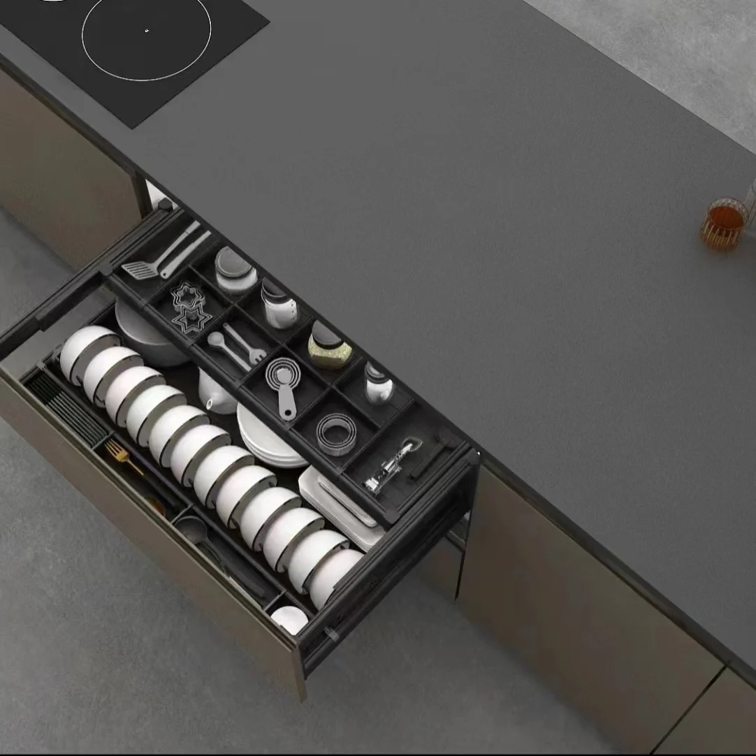 

Кухонная полка для хранения, новый модный дизайн, органайзер для кухонного шкафа, мелкая кухонная утварь, выдвижная корзина