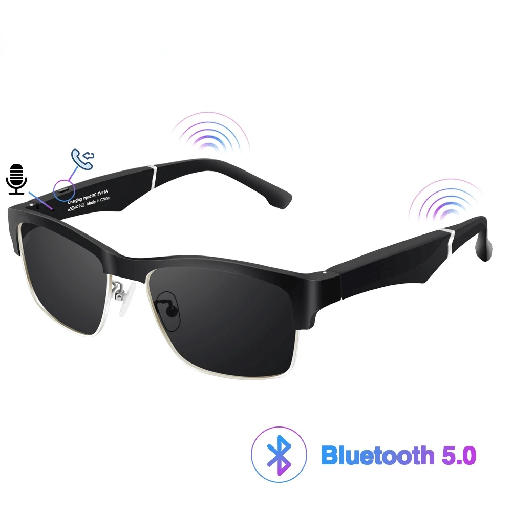 

Высококлассные умные Беспроводные солнцезащитные очки с поддержкой Bluetooth, звонки в режиме громкой связи, воспроизведение музыки, голосовое...