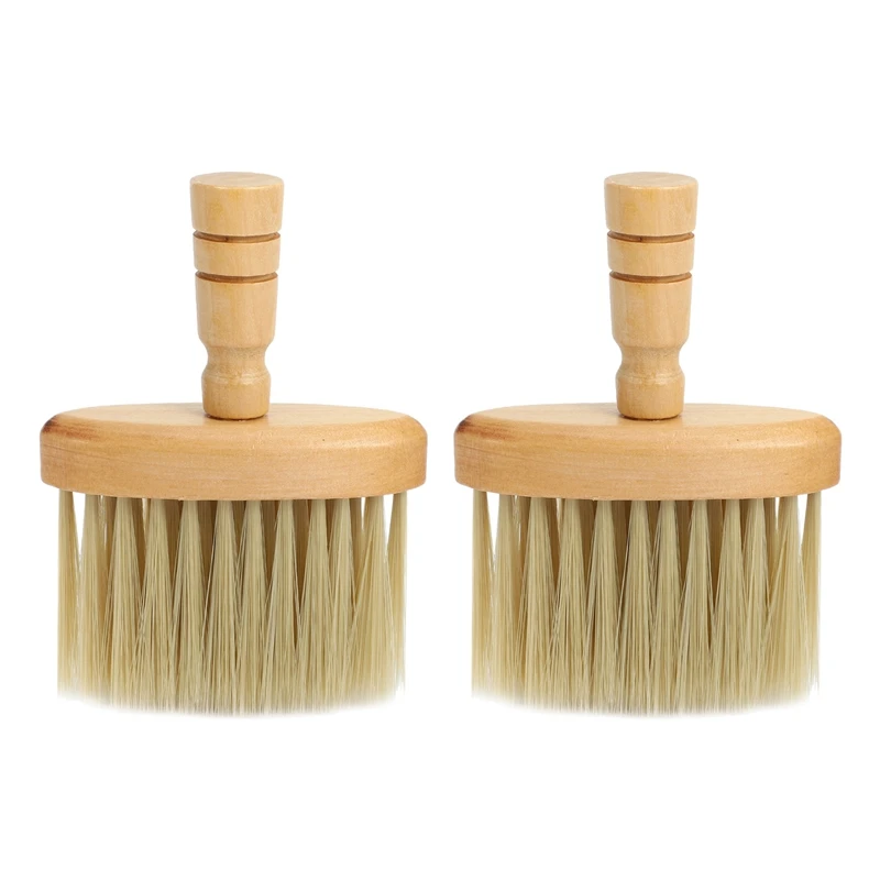 

2 шт., парикмахерские щётки для лица и шеи