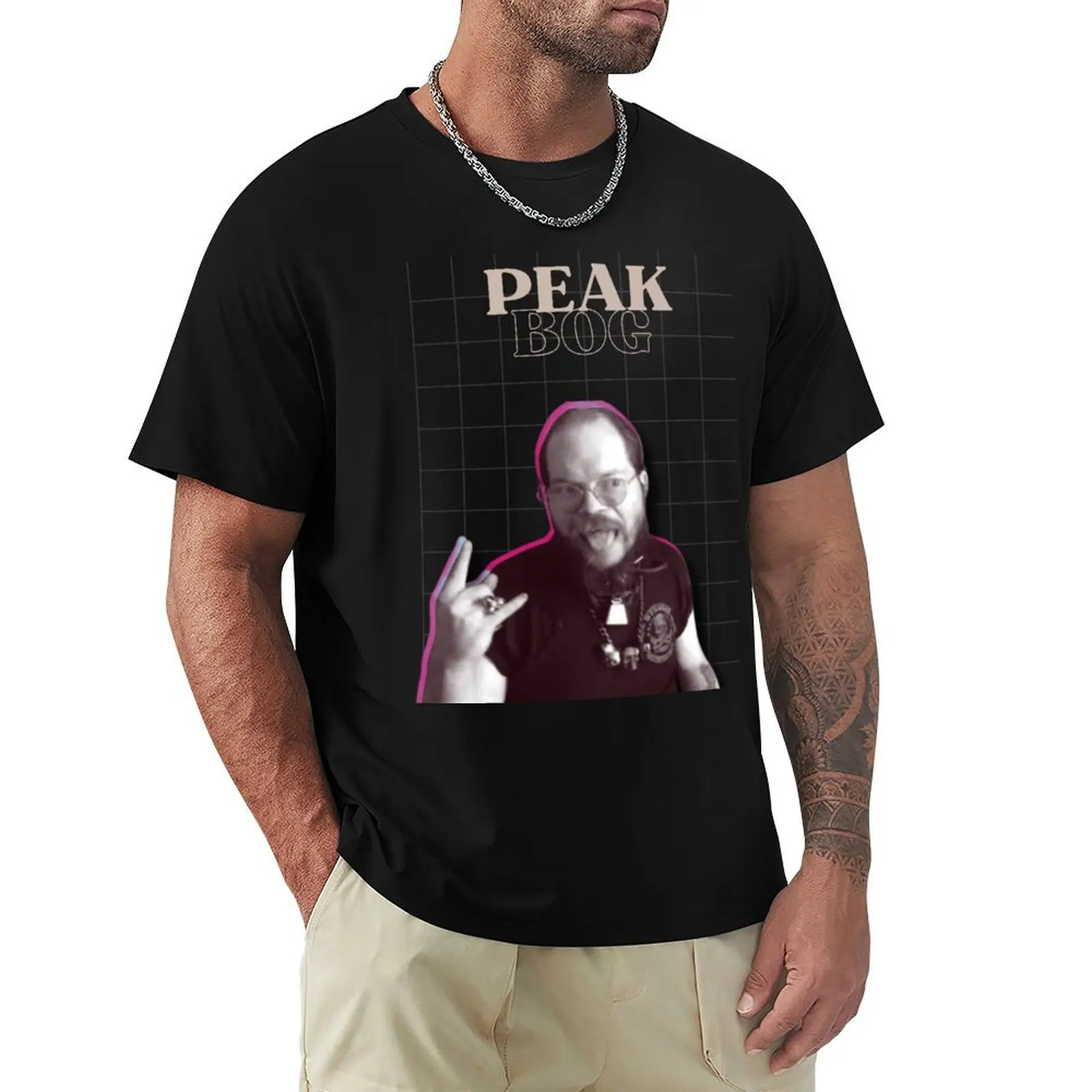 Футболка PEAK BOG больших размеров эстетичная одежда футболки с рисунком винтажная