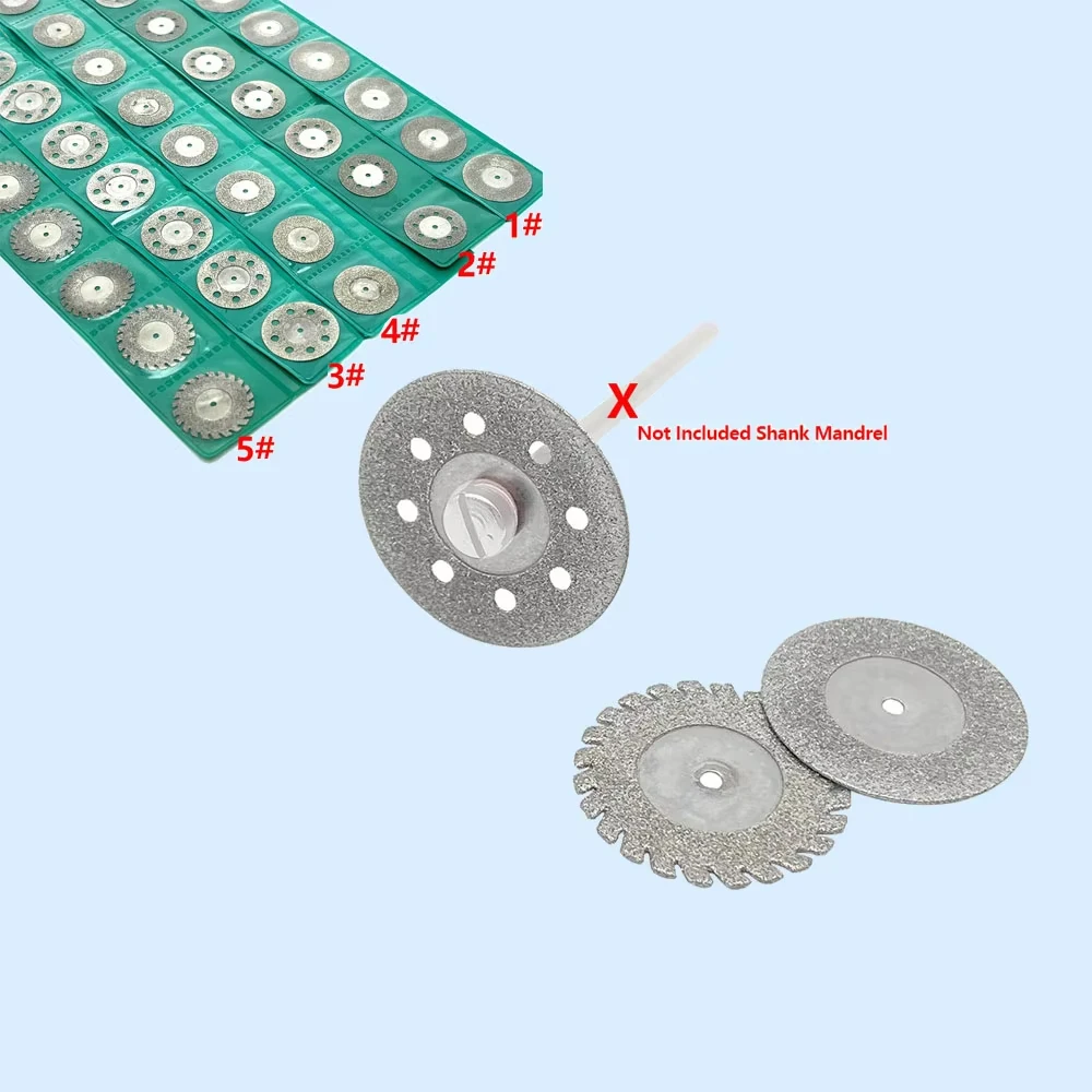 Стоматологические алмазные дисковые боры диски ультратонкие двухсторонние