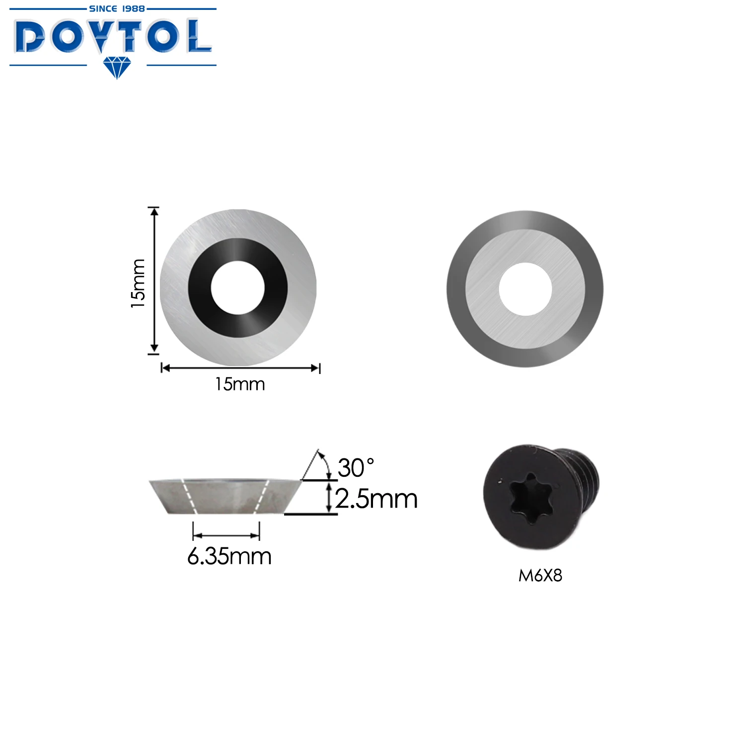15x2 5 мм круглые твердосплавные вставки фрезы лезвия подходят для токарного