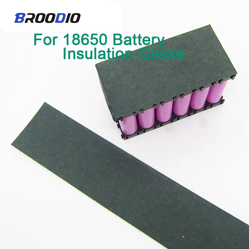1m 60mm to 180mm 18650 Battery Insulation Gasket Barley Paper Li-ion Pack Cell Insulating Glue Patch Electrode Insulated Pads