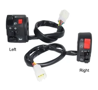 22mm motorcycle switches motorbike horn button turn signal electric fog lamp light start handlebar controller wire harness