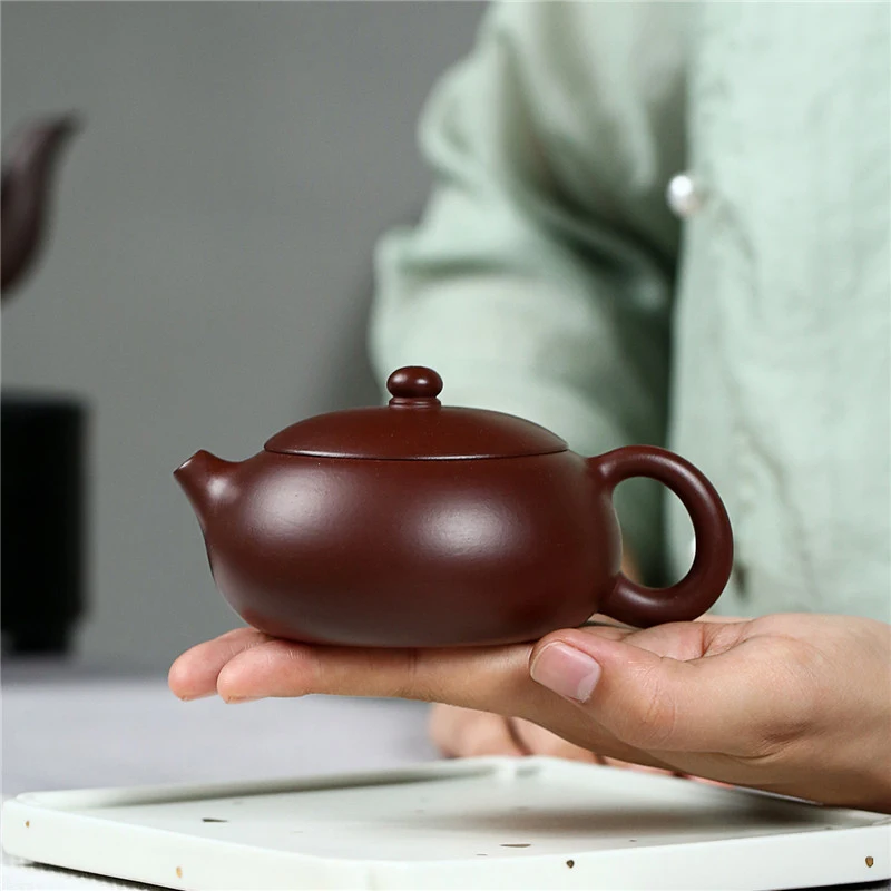 

Yixing, фиолетовый глиняный горшок, ранная руда, фиолетовая глина, ручная работа, чайник, подарок