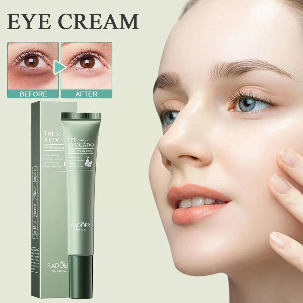 

Крем для кожи вокруг глаз от Тёмных кругов и авокадо, увлажняющий