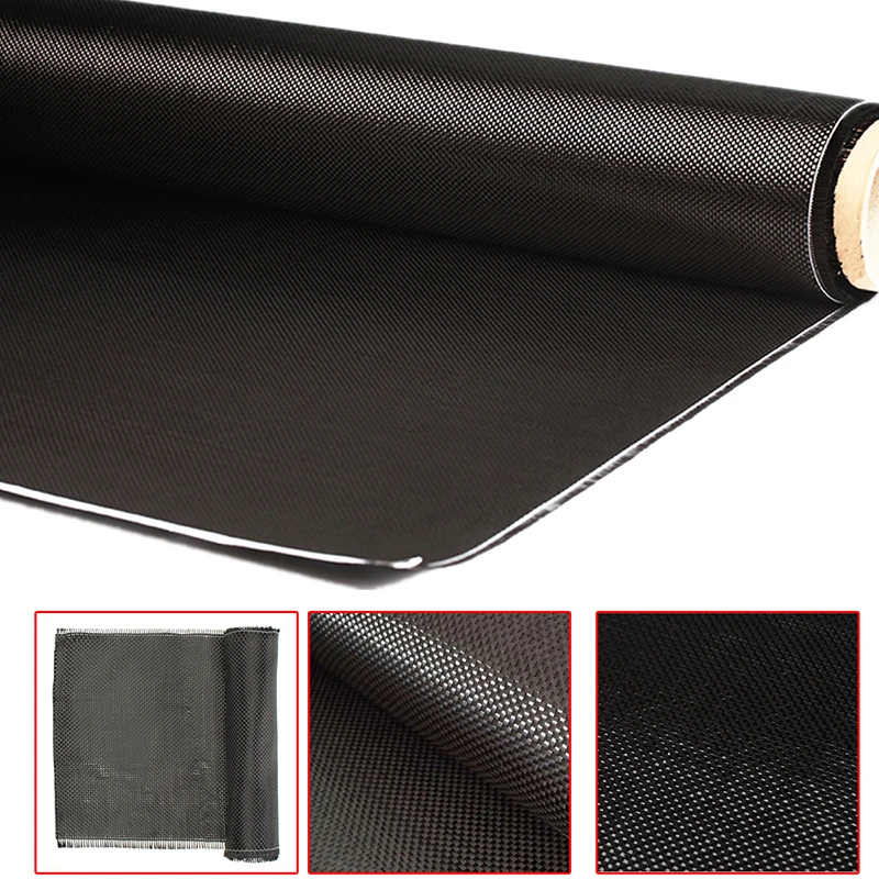 

3K 200gsm 100x100cm Width Durable High Strength Carbon Fiber Cloth For Various Models Car Parts Sport Equipments