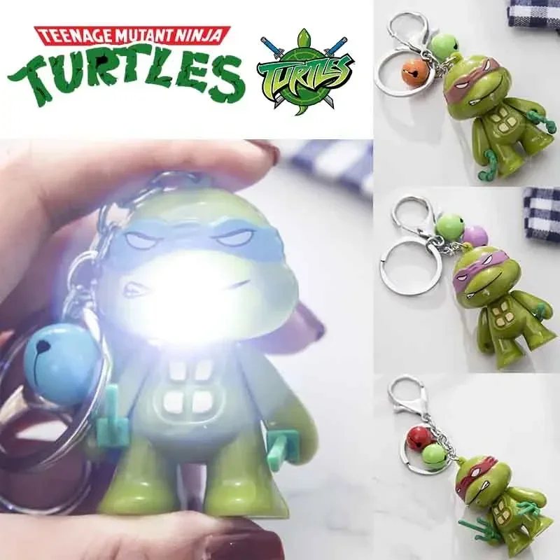 Брелок для ключей в виде черепашек-ниндзя