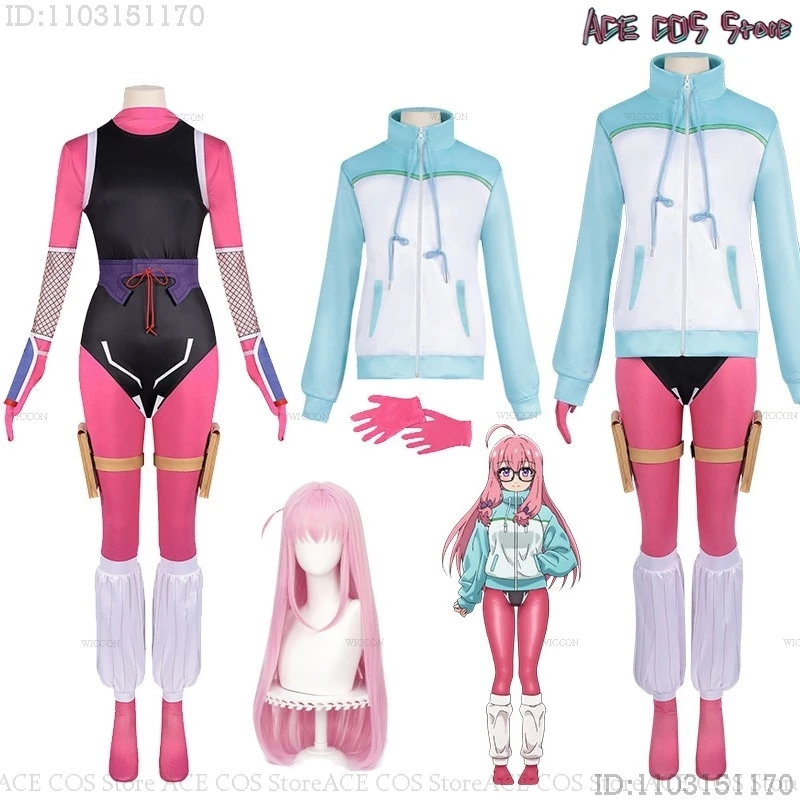 Kanae Natsumi Косплей Костюм Парик Аниме Я жизнь с Отаку NEET Kunoichi Shizuri Ideura Хэллоуин