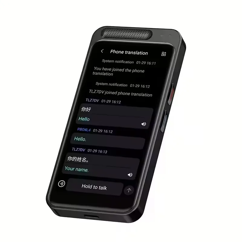Фото Портативный умный голосовой переводчик Pocket Audio Z6 поддерживает 139 языков ​ ​ Сенсорный экран и функция перевода фотографий в реальном времени без подключения к интернету №1