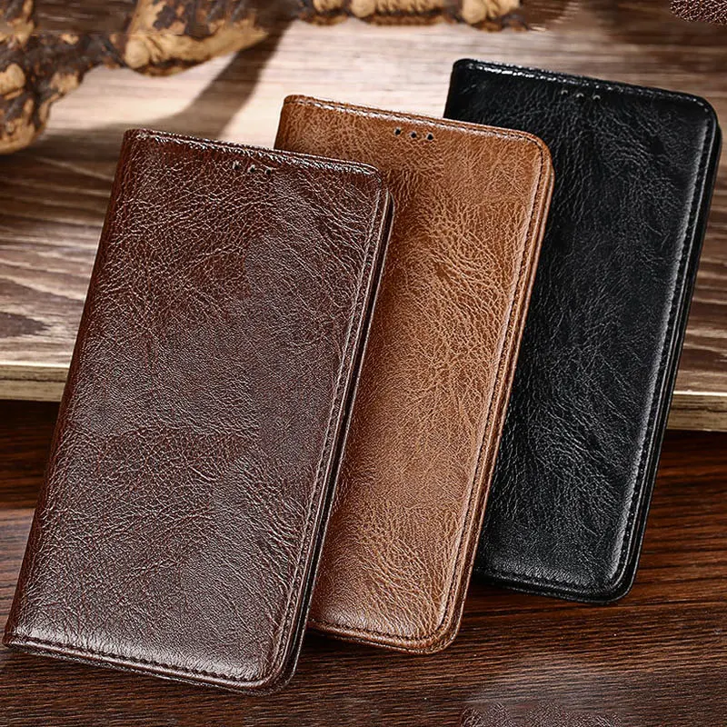

Luxury Leather case for Huawei Y5 Prime2018 Y5 2018 Y5 Lite No Magnet business design with 3 card slots inside TPU cover coque