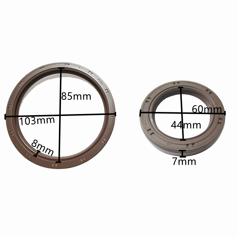 

For Mitsubishi Pajero Montero V31W CU4W CU5W EA2W H77W NA4W Front Rear Main Crank Engine Crankshaft Oil Seal 4G63 4G64 4G69