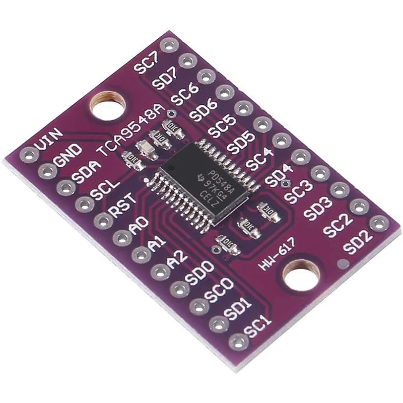 TCA9548A 1--8 8-контактный I2C 8-канальная многоканальная плата расширения Модуль IIC