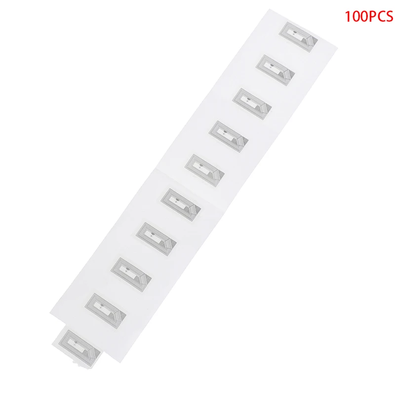 

NFC Chip Ntag213 Sticker Wet Inlay 2*1cm 13.56MHz RFID NTAG213 Label Tag 100Pcs