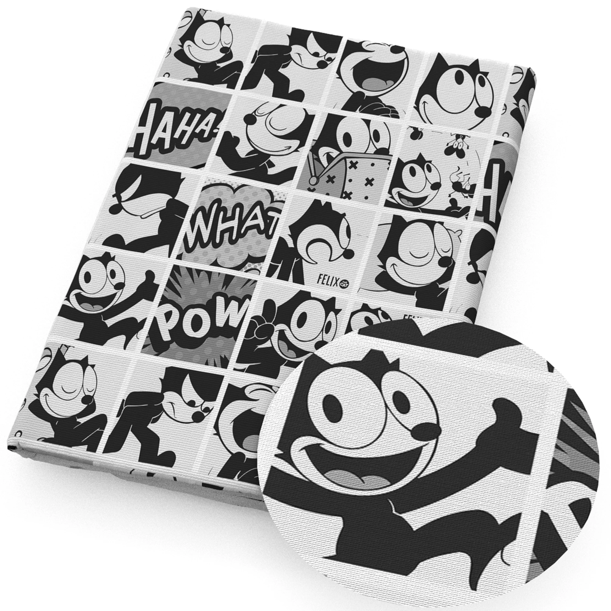 50*145 см кошка аниме пэчворк печатная Полиэстеровая хлопчатобумажная ткань для