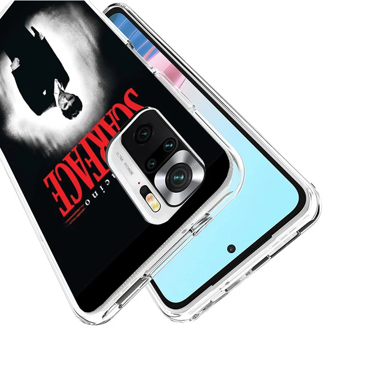 Scarface 1983 Film Al Pacino Movie Phone Case For Xiaomi Redmi 12 12C 10 10C 10A 9 9A 9C 9T 8 8A 7 7A 6 Pro 6A K70 K60 K40 K20 S
