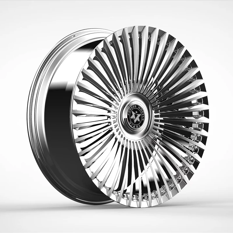 Изготовленные на заказ кованые легкосплавные диски автомобильные алюминиевые